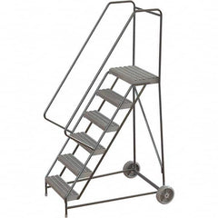 TRI-ARC - Rolling & Wall Mounted Ladders & Platforms Type: Rolling Warehouse Ladder Style: Rolling Safety Ladder - Caliber Tooling