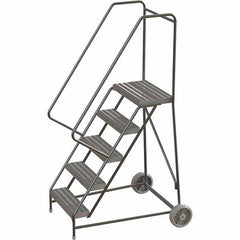 TRI-ARC - Rolling & Wall Mounted Ladders & Platforms Type: Rolling Warehouse Ladder Style: Rolling Safety Ladder - Caliber Tooling