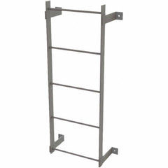 TRI-ARC - Rolling & Wall Mounted Ladders & Platforms Type: Fixed Ladder Style: Safety Cage - Caliber Tooling