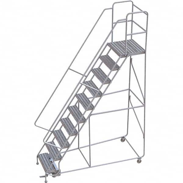 TRI-ARC - Rolling & Wall Mounted Ladders & Platforms Type: Rolling Warehouse Ladder Style: Rolling Safety Ladder - Caliber Tooling