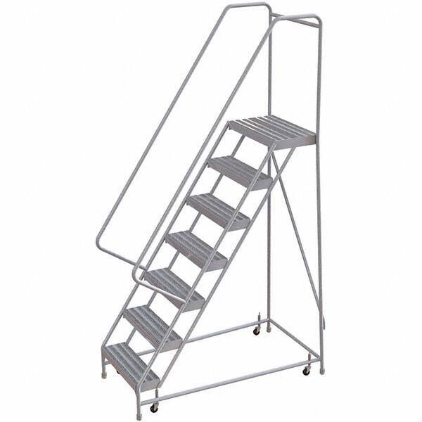 TRI-ARC - Rolling & Wall Mounted Ladders & Platforms Type: Rolling Warehouse Ladder Style: Rolling Safety Ladder - Caliber Tooling