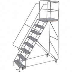 TRI-ARC - Rolling & Wall Mounted Ladders & Platforms Type: Rolling Warehouse Ladder Style: Rolling Safety Ladder - Caliber Tooling