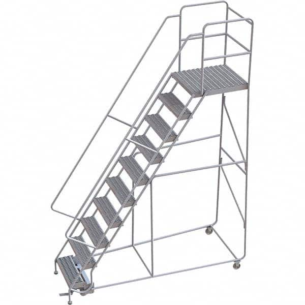 TRI-ARC - Rolling & Wall Mounted Ladders & Platforms Type: Rolling Warehouse Ladder Style: Rolling Safety Ladder - Caliber Tooling