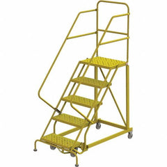 TRI-ARC - Rolling & Wall Mounted Ladders & Platforms Type: Stairway Slope Ladder Style: Forward Descent 50 Degree Incline - Caliber Tooling