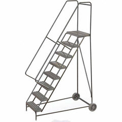 TRI-ARC - Rolling & Wall Mounted Ladders & Platforms Type: Rolling Warehouse Ladder Style: Rolling Safety Ladder - Caliber Tooling