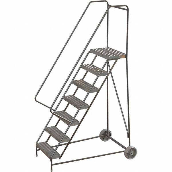 TRI-ARC - Rolling & Wall Mounted Ladders & Platforms Type: Rolling Warehouse Ladder Style: Rolling Safety Ladder - Caliber Tooling