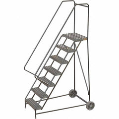 TRI-ARC - Rolling & Wall Mounted Ladders & Platforms Type: Rolling Warehouse Ladder Style: Rolling Safety Ladder - Caliber Tooling