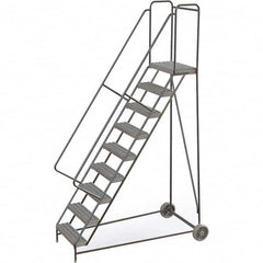 TRI-ARC - Rolling & Wall Mounted Ladders & Platforms Type: Rolling Warehouse Ladder Style: Rolling Safety Ladder - Caliber Tooling