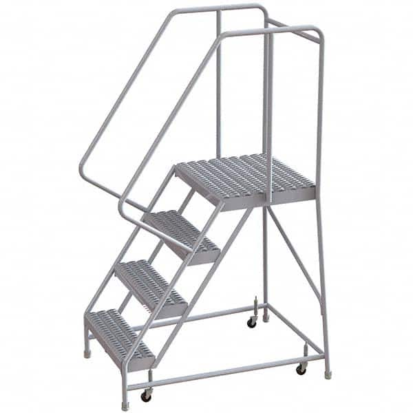 TRI-ARC - Rolling & Wall Mounted Ladders & Platforms Type: Rolling Warehouse Ladder Style: Rolling Safety Ladder - Caliber Tooling