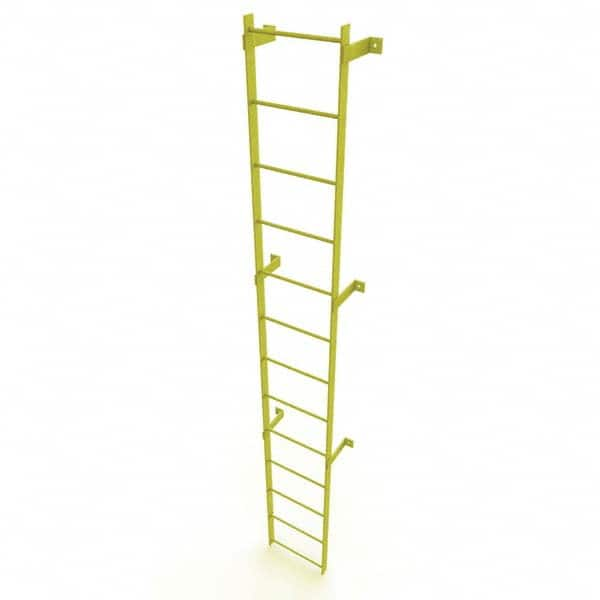 TRI-ARC - Rolling & Wall Mounted Ladders & Platforms Type: Fixed Ladder Style: Safety Cage - Caliber Tooling