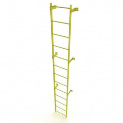 TRI-ARC - Rolling & Wall Mounted Ladders & Platforms Type: Fixed Ladder Style: Safety Cage - Caliber Tooling