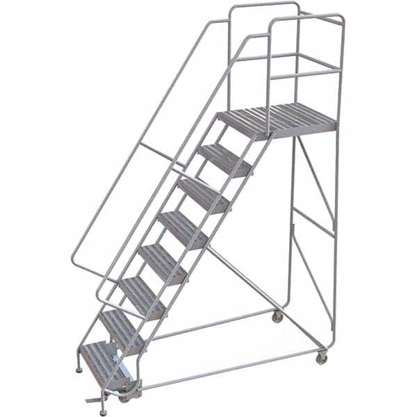 TRI-ARC - Rolling & Wall Mounted Ladders & Platforms Type: Rolling Warehouse Ladder Style: Rolling Safety Ladder - Caliber Tooling