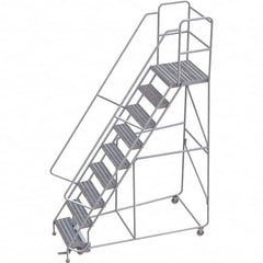 TRI-ARC - Rolling & Wall Mounted Ladders & Platforms Type: Rolling Warehouse Ladder Style: Rolling Safety Ladder - Caliber Tooling