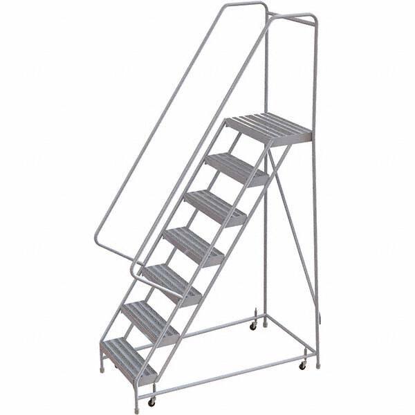 TRI-ARC - Rolling & Wall Mounted Ladders & Platforms Type: Rolling Warehouse Ladder Style: Rolling Safety Ladder - Caliber Tooling