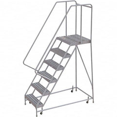 TRI-ARC - Rolling & Wall Mounted Ladders & Platforms Type: Rolling Warehouse Ladder Style: Rolling Safety Ladder - Caliber Tooling