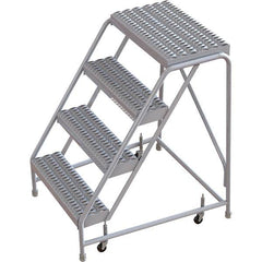 TRI-ARC - Rolling & Wall Mounted Ladders & Platforms Type: Rolling Warehouse Ladder Style: Rolling Safety Ladder - Caliber Tooling