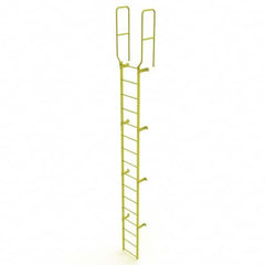 TRI-ARC - Rolling & Wall Mounted Ladders & Platforms Type: Fixed Ladder Style: Safety Cage - Caliber Tooling