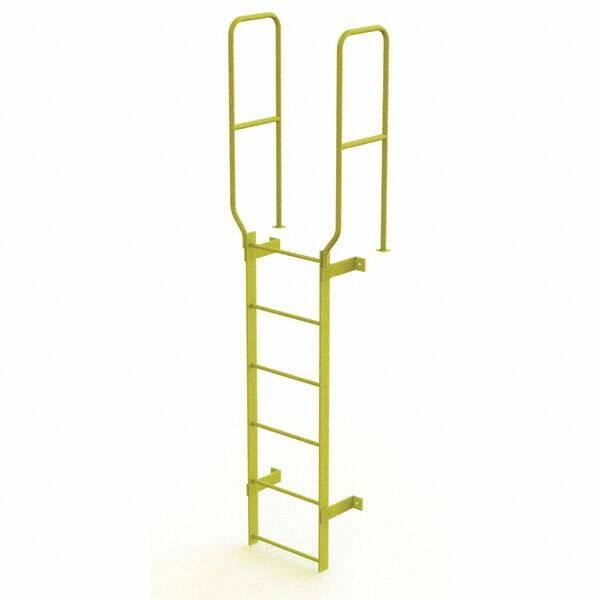 TRI-ARC - Rolling & Wall Mounted Ladders & Platforms Type: Fixed Ladder Style: Safety Cage - Caliber Tooling