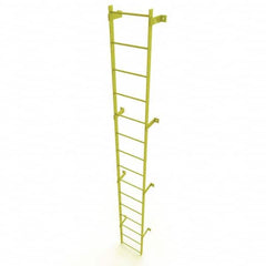 TRI-ARC - Rolling & Wall Mounted Ladders & Platforms Type: Fixed Ladder Style: Safety Cage - Caliber Tooling