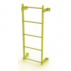 TRI-ARC - Rolling & Wall Mounted Ladders & Platforms Type: Fixed Ladder Style: Safety Cage - Caliber Tooling