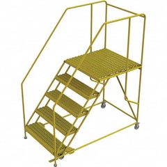 TRI-ARC - Rolling & Wall Mounted Ladders & Platforms Type: Rolling Work Platform Style: Steel Work Platform - Caliber Tooling