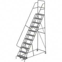 TRI-ARC - Rolling & Wall Mounted Ladders & Platforms Type: Rolling Warehouse Ladder Style: Rolling Platform Ladder - Caliber Tooling