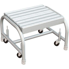 TRI-ARC - Step Stools Type: Step Stool Base Type: Mobile Wheel Base - Caliber Tooling