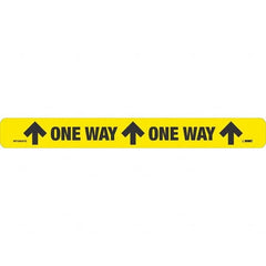 NMC - "One Way" Adhesive-Backed Floor Sign - Caliber Tooling