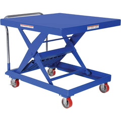 Vestil - Lifting Tables; Type: Auto Hite Cart ; Lift Style: Scissor ; Style: Tension Springs ; Load Capacity (Lb.): 2000.000 ; Minimum Height (Inch): 14 ; Lift Height (Inch): 34 - Exact Industrial Supply