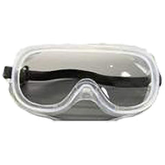 GoodEarth - Safety Goggles; Type: Safety Goggles ; Ventilation: Web Sling ; Lens Color: Clear ; Lens Coating: Anti-Fog; Scratch Resistant ; Over the Glass: Yes ; Size: One Size - Exact Industrial Supply