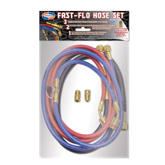 Made in USA - High Temperature & High Pressure Hose; Inside Diameter (Inch): 3/8 ; Outside Diameter (Decimal Inch): 0.4250 ; Material: Brass; Rubber; Nylon ; Maximum Pressure (psi): 800.00 ; Minimum Temperature (F): -40.000 ; Maximum Temperature (F): 200 - Exact Industrial Supply