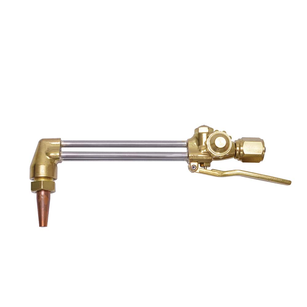 Made in USA - Oxygen/Acetylene Torches & Handles; Type: Cutting Attachment ; Maximum Cutting: 8 ; Length (Inch): 11-1/2 ; Minimum Cutting: 1/16 (Inch); PSC Code: 3433 - Exact Industrial Supply