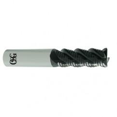 1/4" Dia. - 2" OAL - TIAlN CBD - .03 CR- Roughing End Mill - 4 FL - Caliber Tooling