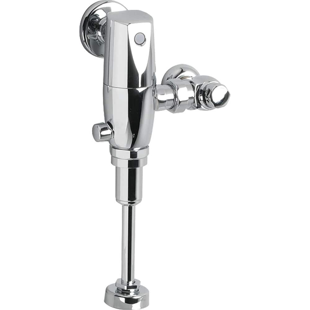 American Standard - Automatic Flush Valves; Type: Touchless Urinal Flush Valve ; Style: Modern ; Gallons Per Flush: 0.125 ; Pipe Size: 3/4 (Inch); Spud Coupling Size: 3/4 (Inch); Cover Material: Chrome - Exact Industrial Supply