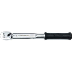 GEARWRENCH - Torque Wrenches; Type: Torque Wrench ; Drive Size: 1/4; 3/8; 1/2 ; Maximum Torque (In/Lb): 44.0 ; Maximum Torque (Ft/Lb): 3.66 ; Maximum Torque (Inch/oz): 704.00 ; Maximum Torque (Nm): 5.000 - Exact Industrial Supply