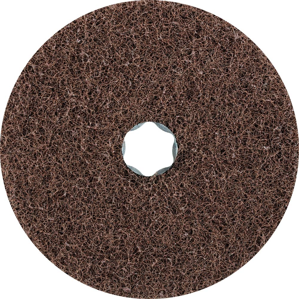 PFERD - Quick Change Discs; Disc Diameter (Inch): 5 ; Attaching System: COMBICLICK ; Abrasive Type: Non-Woven ; Abrasive Material: Aluminum Oxide ; Grade: Medium ; Grit: 100 - Exact Industrial Supply