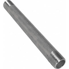 Guardian Worldwide - Stainless Steel Pipe Nipples & Pipe; Style: Threaded ; Pipe Size: 1/2 (Inch); Length (Inch): 24 ; Material Grade: 304/304L ; Schedule: 40 - Exact Industrial Supply