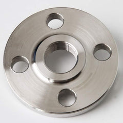 Guardian Worldwide - Stainless Steel Pipe Flanges; Style: Threaded ; Pipe Size: 1-1/4 (Inch); Outside Diameter (Inch): 4.62 ; Material Grade: 316 ; Distance Across Bolt Hole Centers: 3-1/2 (Inch); Number of Bolt Holes: 4.000 - Exact Industrial Supply