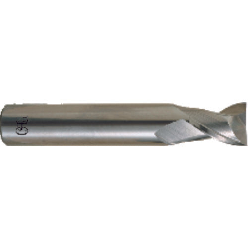 ‎1/8″ Dia. × 1/8″ Shank × 1/4″ DOC × 1-1/2″ OAL, HSSCo, Bright, 2 Flute, Square, Solid End Mill - Caliber Tooling