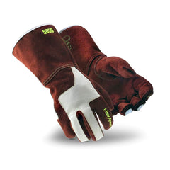 HexArmor - Cut & Puncture Resistant Gloves; Type: Cut & Puncture Resistant ; ANSI/ISEA Puncture Resistance Level: 4 ; ANSI/ISEA Cut Resistance Level: A6 ; ANSI/ISEA Abrasion Resistance Level: 0 ; Coated Area: Uncoated ; Material Type: Leather - Exact Industrial Supply