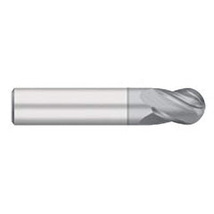 Titan USA - Ball End Mills; Mill Diameter (Decimal Inch): 0.0469 ; Number of Flutes: 4 ; Length of Cut (Decimal Inch): 0.0938 ; Material: Solid Carbide ; Overall Length (Inch): 1-1/2 ; Overall Length (Decimal Inch): 1.50000 - Exact Industrial Supply