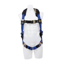 Fall Protection Harnesses: 400 Lb, Single D-Ring Style, Size Medium & Large, For General Industry, Back