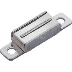 Catches; Type: Magnetic Catch; Length (mm): 39.00; Height (mm): 7.0000; Width (mm): 11.00; Finish/Coating: Plain; Magnetic Force: 16.5; Minimum Order Quantity: Stainless Steel; Material: Stainless Steel; Material: Stainless Steel