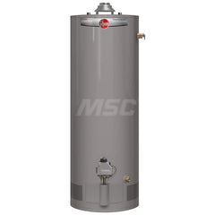 Gas Water Heaters; Commercial/Residential: Residential; Commercial/Residential: Residential; Type: Atmospheric; Fuel Type: Natural Gas; Fuel Type: Natural Gas; Indoor or Outdoor: Indoor; Tankless: No; Tank Capacity (Gal.): 50.00; Temperature Rise: 90 ™F @