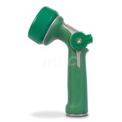 Garden Hose Spray Nozzles; Type: Pre-Set Watering Nozzle; Style: Thumb Control; Material: Plastic; Metal; Color: Green; Thread Size (Inch): 3/4; Description: Pre-Set Watering Nozzle; Description: Pre-Set Watering Nozzle