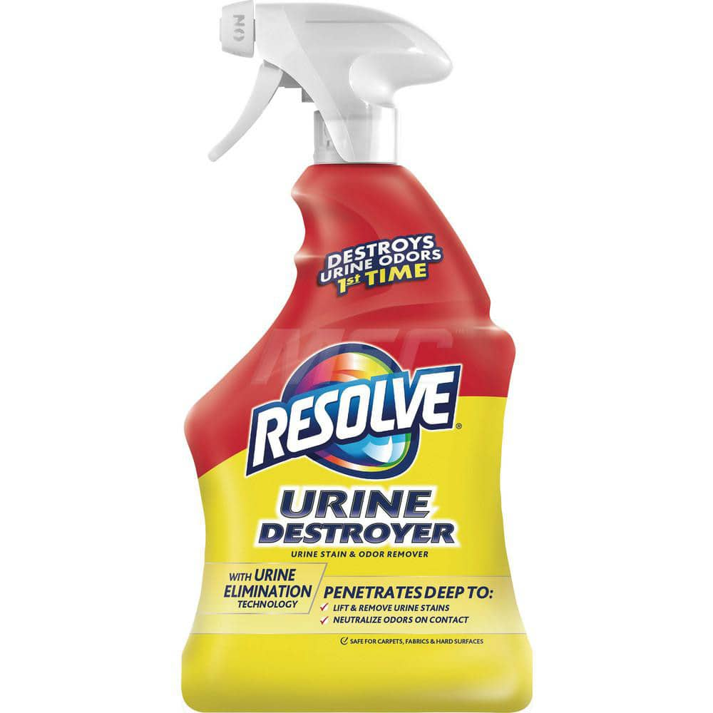 Carpet & Upholstery Cleaners; Type: Urine Destroyer; Container Size (fl. oz.): 32; Container Type: Spray Bottle; Scent: Citrus; Application: Carpet; Upholstery Cleaner; Additional Information: Applicable Material: Carpet, Fabric, Floors; Brand: RESOLVE ™;