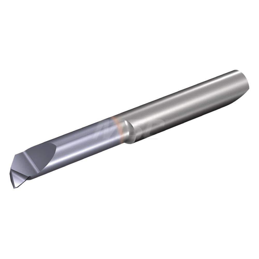 Boring Bars; Boring Bar Type: Micro Boring; Cutting Direction: Right Hand; Minimum Bore Diameter (mm): 4.200; Material Grade: Submicron; Maximum Bore Depth (mm): 10.00; Shank Diameter (mm): 4.0000; Overall Length (mm): 28.5000; Finish Coating: TiCN; Serie