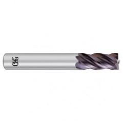 1/2 x 1/2 x 1-1/4 x 3 4Fl  Square Carbide End Mill - EXO - Caliber Tooling