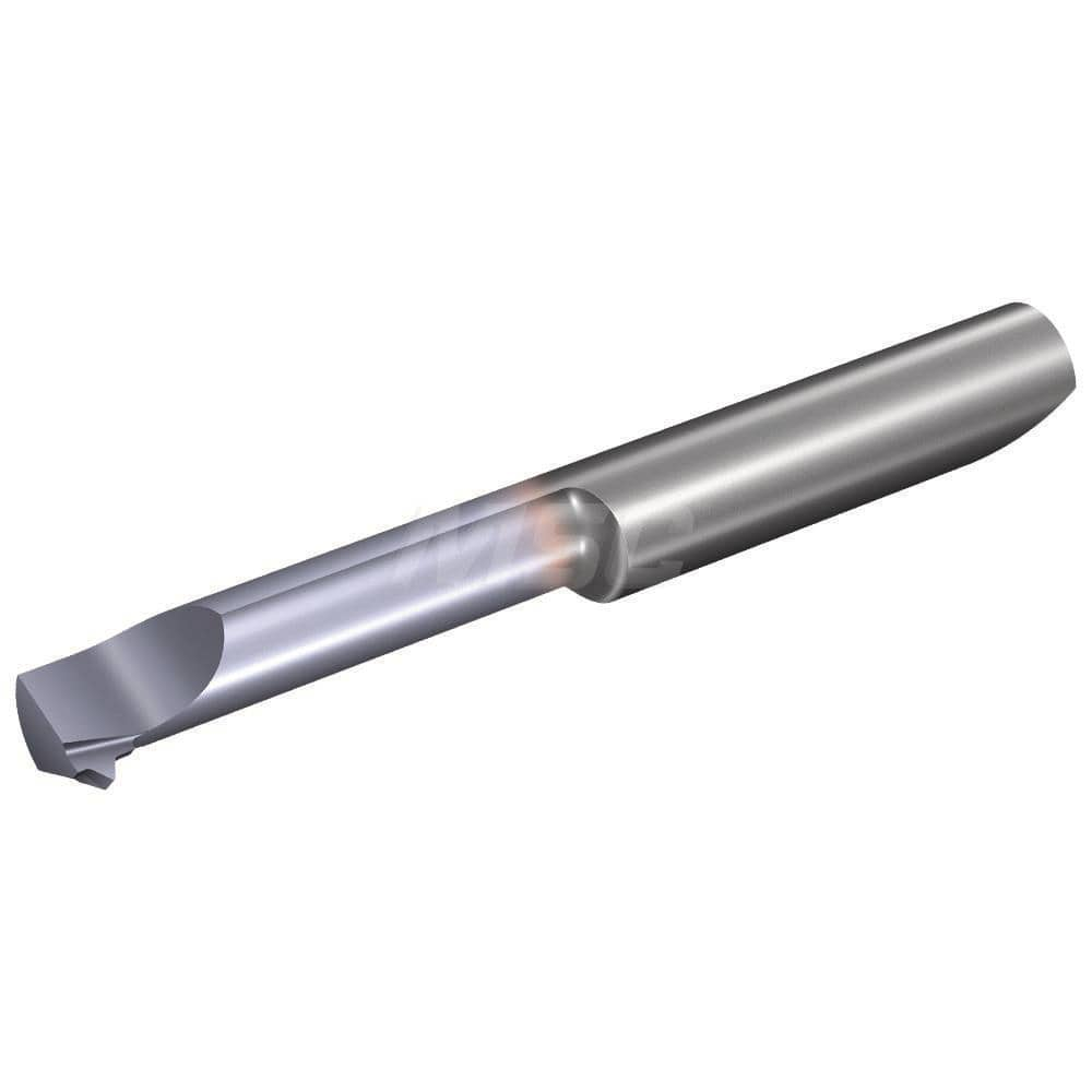 Single Point Threading Tools; Thread Type: Internal; Profile Angle: 4; Threading Diameter (mm): 4.60; Cutting Depth (mm): 16.00; Minimum Pitch (mm): 0.50; Maximum Pitch (mm): 0.50; Shank Diameter (mm): 5.0000; Maximum Reach (mm): 18.35; Manufacturer's Par