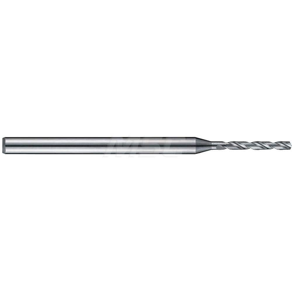 Micro Drill Bit: 0.0531″ Dia, 140 °, Solid Carbide Bright/Uncoated, RH Cut, Helical Flute, Series 6200 HP